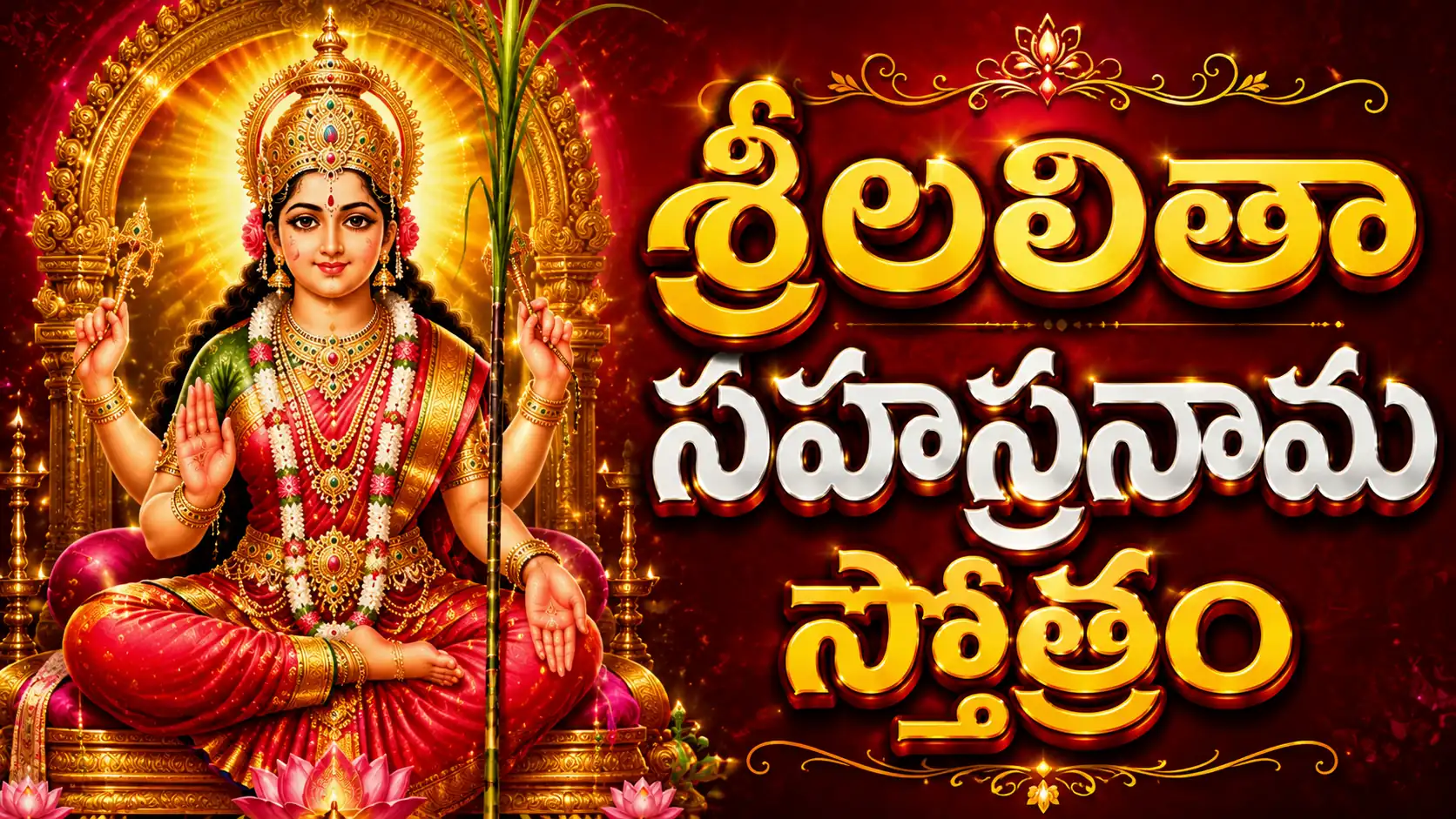 Lalita Sahasranama శ్రీ లలితా సహస్రనామం తెలుగులో అర్థం