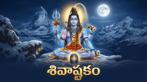 శివాష్టకం శివుడి దివ్య రూపం