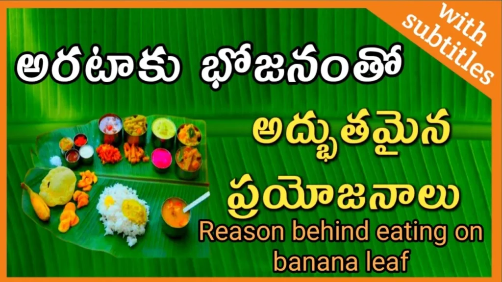 Traditional Indian meal served on a banana leaf highlighting cultural and health benefits.