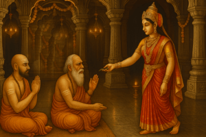Mooka Panchasati Slokas in Telugu with meaning – Kamakshi Devi stotra 