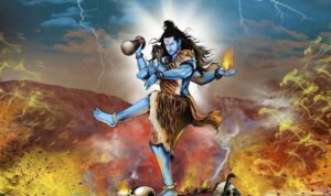 Lord Shiva performing Tandava – Shiva Tandava Stotram in Telugu