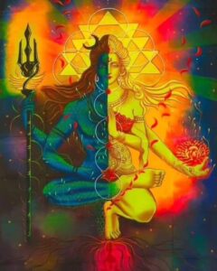 Ardhanareeswara – Half Shiva Half Parvati form representing divine union | Ashtakam in Telugu