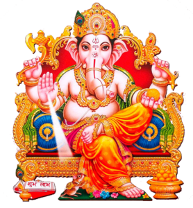 Ganesha Kavacham in Telugu with Lord Ganesha image