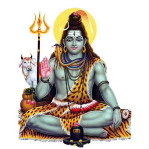 Lord Shiva Lingam with devotional offerings – Lingashtakam Telugu Stotram Image