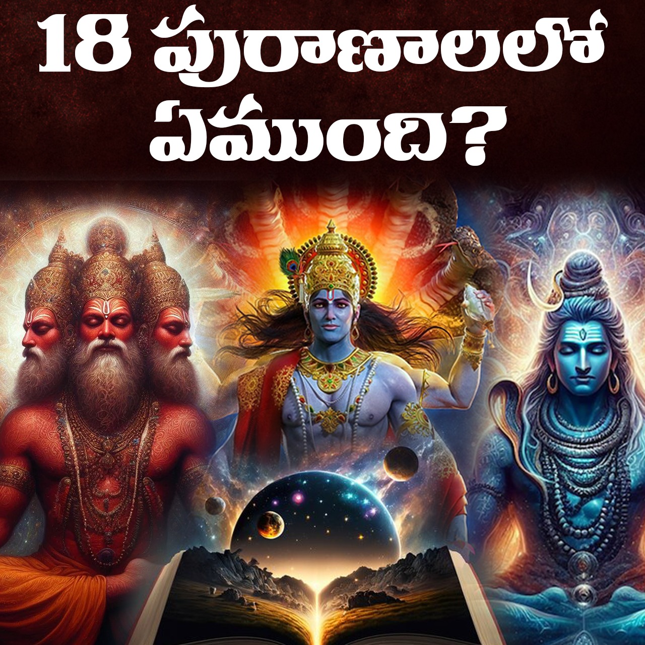 అష్టాదశ పురాణాల పేర్లు మరియు వివరాలు