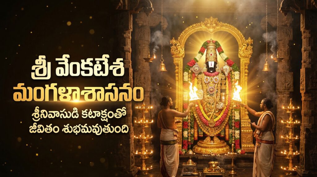 శ్రీ వేంకటేశ మంగళాశాసనం | Venkatesa Mangalasasanam Telugu