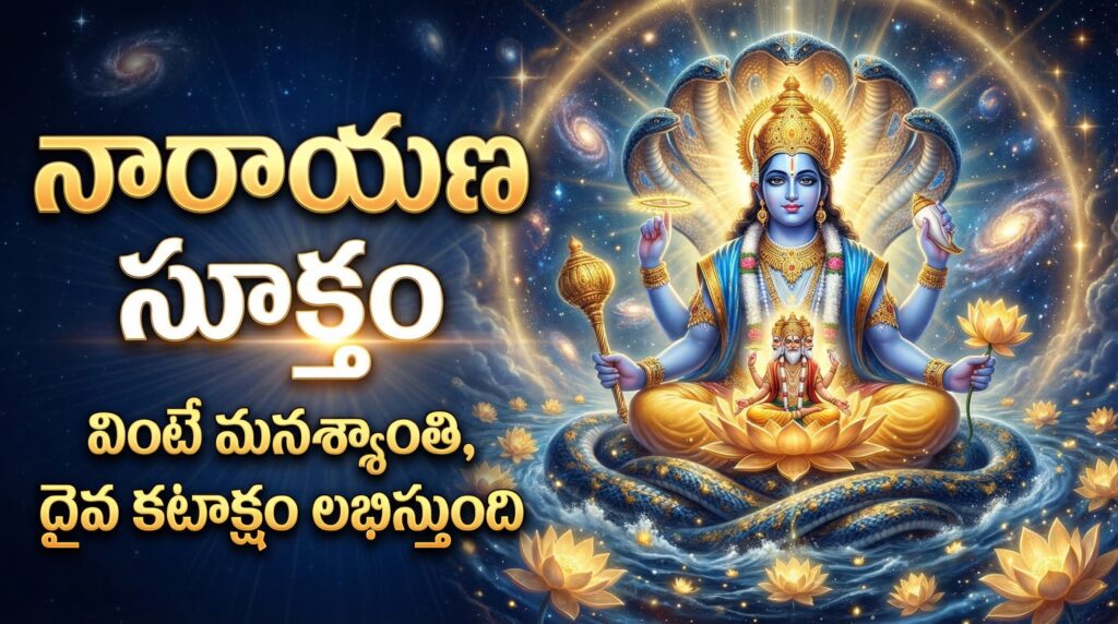 నారాయణ సూక్తం | Narayana Suktam Telugu