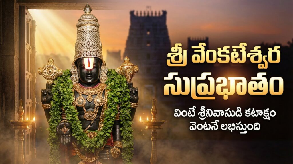 శ్రీ వేంకటేశ్వర సుప్రభాతం | Venkateswara Suprabhatam Telugu