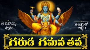 గరుడ గమన తవ – గరుడపై విహరించే శ్రీ మహావిష్ణువు దివ్య రూపం