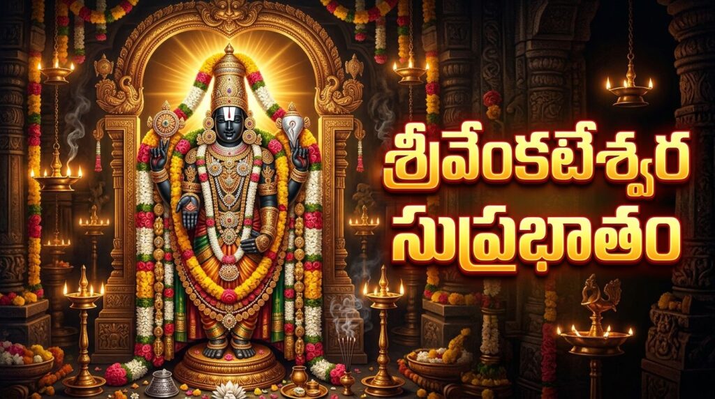 Sri Venkateswara Suprabhatam – sacred morning hymn to awaken Lord Venkateswara