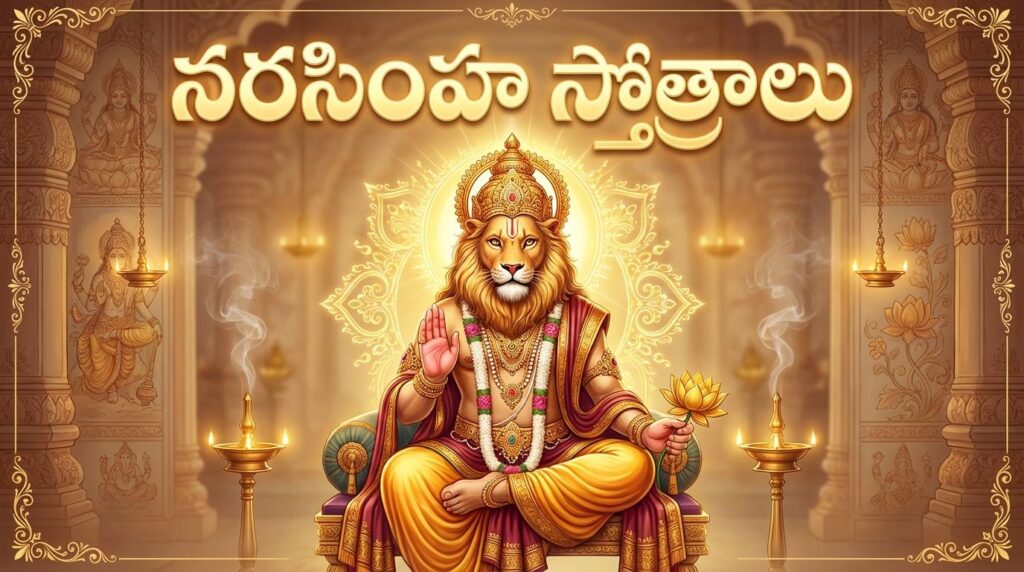 నరసింహ స్తోత్రాలు | Narasimha Stotralu Telugu