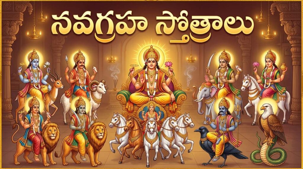 నవగ్రహ స్తోత్రాలు | Navagraha Stotralu Telugu