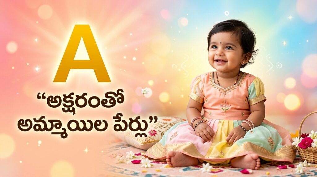 Hindu Goddess Baby Girl Names Starting with A Letter Telugu