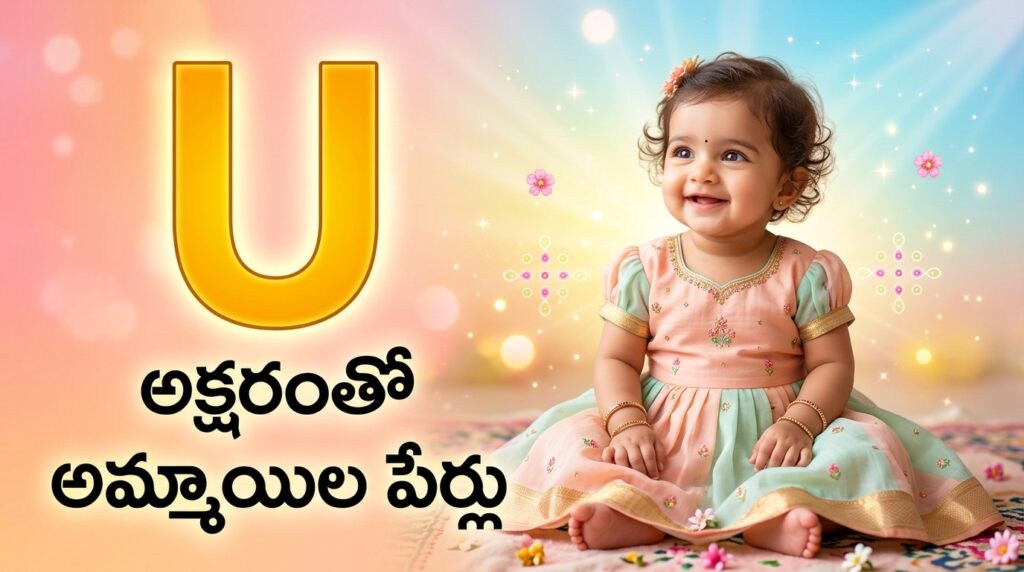Hindu Goddess Baby Girl Names Starting with U