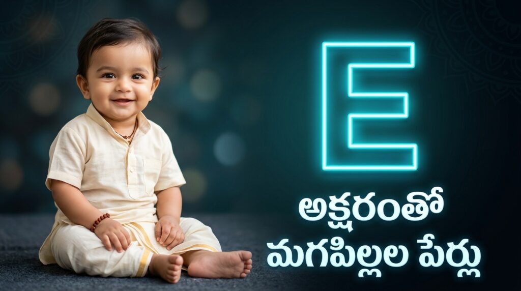 Hindu baby boy names starting with E – Divine and meaningful
