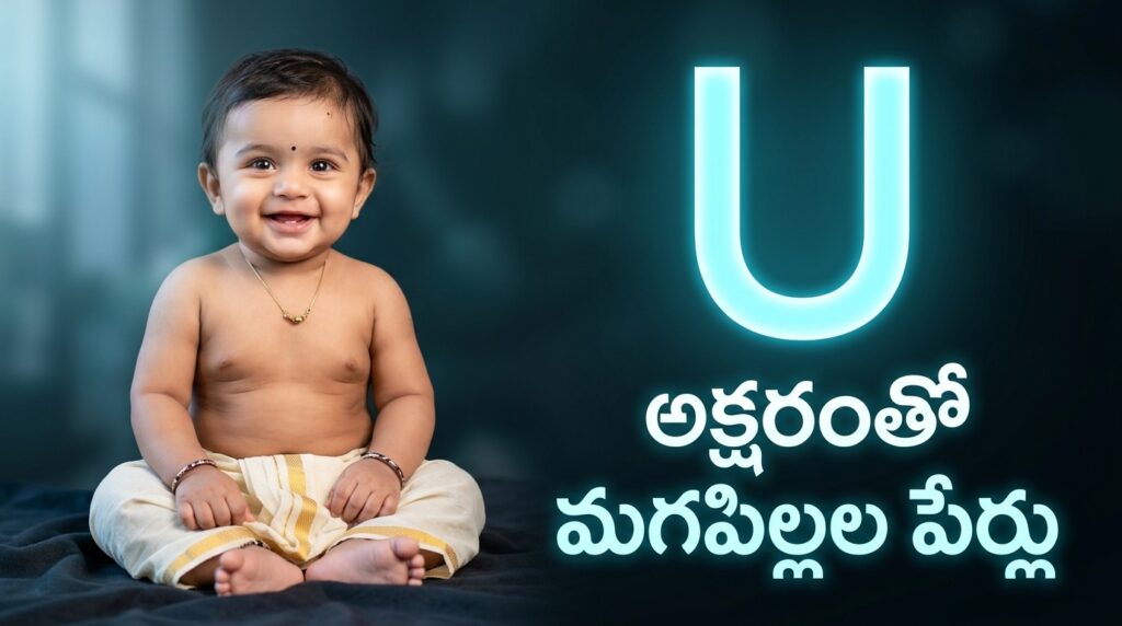 Hindu baby boy names starting with U