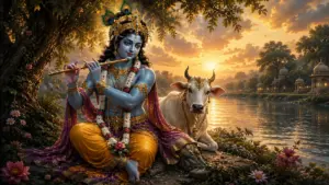 జయదేవ అష్టపది ప్రబంధః - 1 గీత గోవిందం తెలుగులో, శ్రీకృష్ణుడు మరియు రాధాదేవి దివ్య లీలలు.