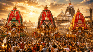 జగన్నాథ రథయాత్రలో శ్రీ జగన్నాథ స్వామి దివ్య రథోత్సవం