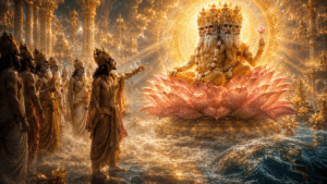 శ్రీమన్నారాయణీయం గ్రంథం – గురువాయూరప్ప శ్రీమహావిష్ణువు దివ్య రూపం, సులభమైన తెలుగులో అర్థ వివరణ