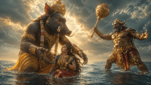 శ్రీమన్నారాయణీయం గ్రంథం – గురువాయూరప్ప శ్రీమహావిష్ణువు దివ్య రూపం, సులభమైన తెలుగులో అర్థ వివరణ