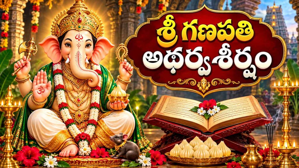 శ్రీ గణపతి అథర్వ శీర్షం గణపత్యథర్వషీర్షోపనిషత్