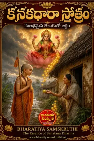 కనకధారా స్తోత్రం అర్థం తెలుగులో – Kanakadhara Stotram Meaning