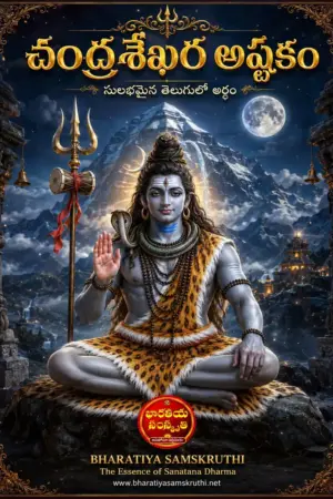 చంద్రశేఖరాష్టకం అర్థం తెలుగులో – Chandrashekhara Ashtakam