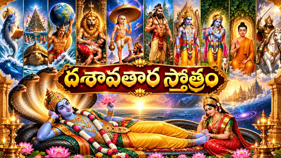 దశావతార స్తోత్రం వేదాంతాచార్య కృతం