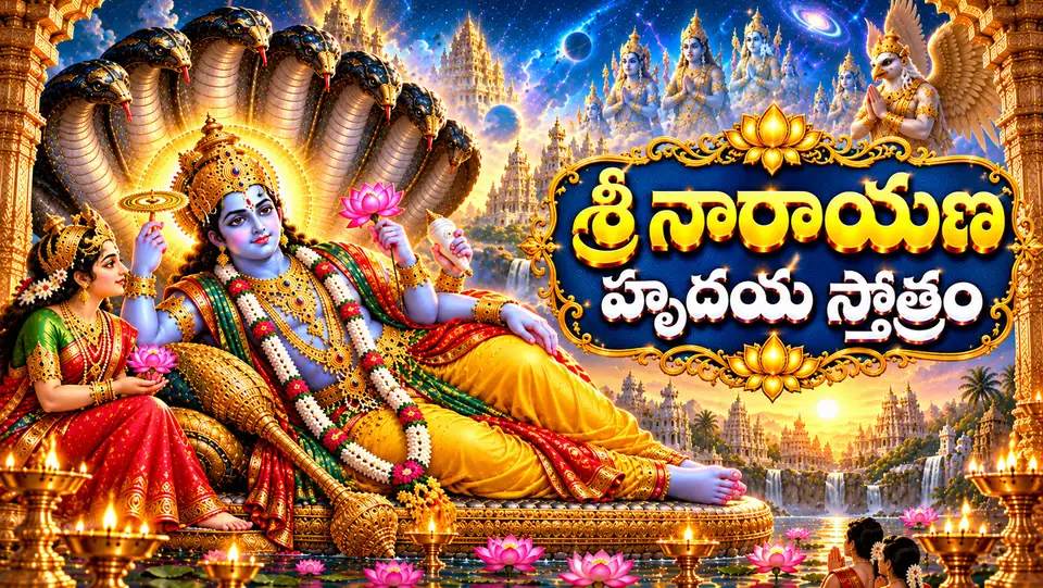 Sri Narayana Hridaya Stotram devotional image
