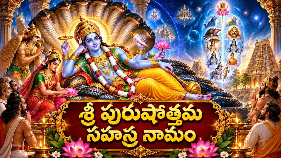 Sri Purushottama Sahasranama devotional image