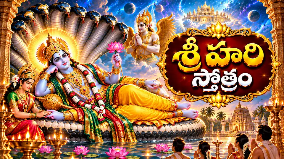 Sri Hari Stotram Jagajjala Palam