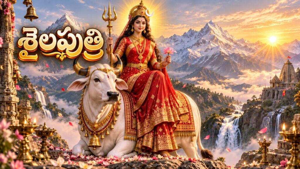 శైలపుత్రి దేవి – నవరాత్రుల మొదటి రోజు ఆరాధించే నవదుర్గ స్వరూపం