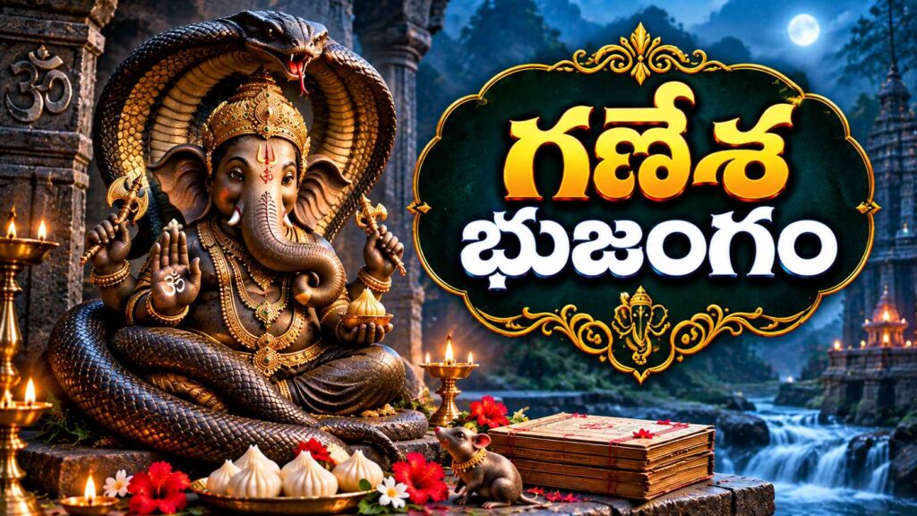 గణేశ భుజంగం శ్రీ గణపతి భుజంగ స్తోత్రం
