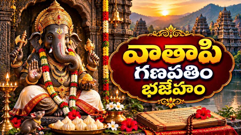 వాతాపి గణపతిం భజేహం శ్రీ గణపతి భక్తి చిత్రం