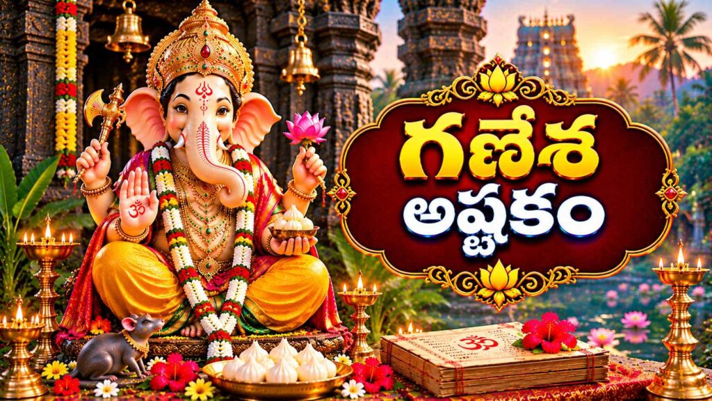 గణేశ అష్టకం శ్రీ గణపతి అష్టక స్తోత్రం